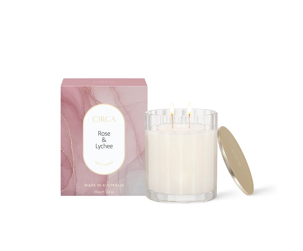 Candle 350g - ROSE &amp; LYCHEE